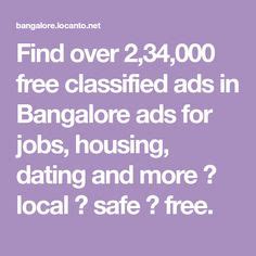 Free Classifieds Bangalore – Locanto™ India